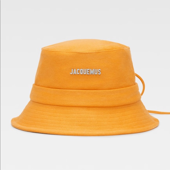 Jacquemus Accessories - Orange Jacquemus Bucket Hat